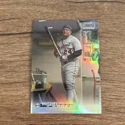 Miguel Cabrera
2023 Stadium Club
Chrome Refractor Parallel
Detroit Tigers