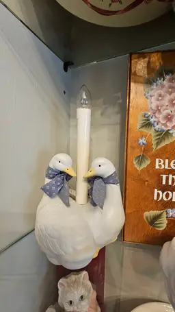 #01 House of Lloyd Geese Electric Candle Light (Call Out)