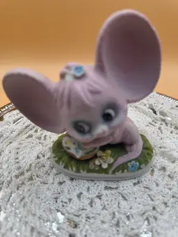 L07-Scary Vintage Mouse Figurine