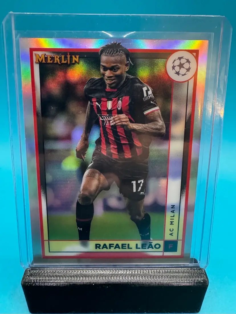 Rafael Leao Topps Merlin Refractor AC Milan