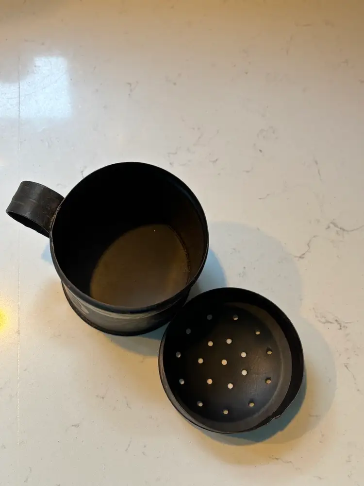 Vintage Toleware Sugar Shaker