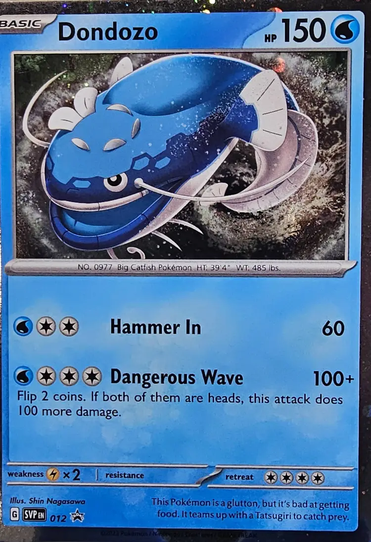 Dondozo 012 Sv: Scarlet & Violet Promo Cards Holo 8120