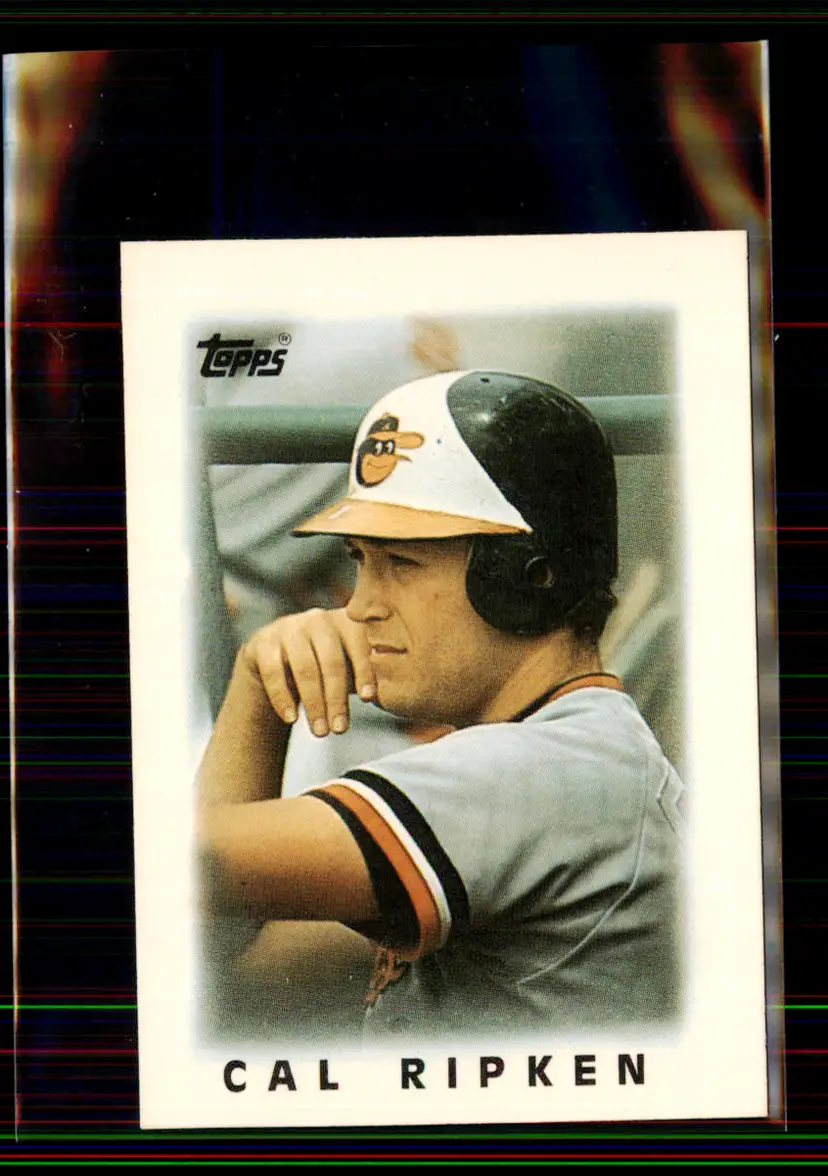 Cal Ripken 1986 Topps Major League Leaders Major League Leaders #2 - Baltimore Orioles - (pk2-51)