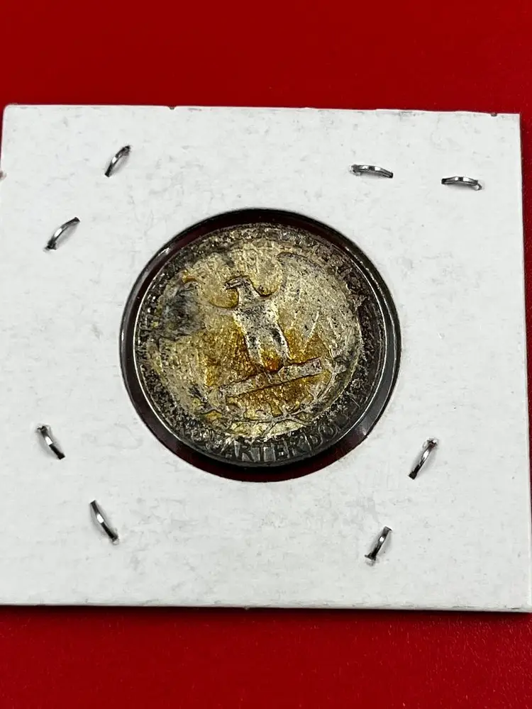 1941 Silver Washington Memorial Quarter Average Circulated