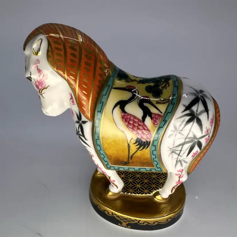 Royal Worcester Connoisseur  - Year of the Horse 2002