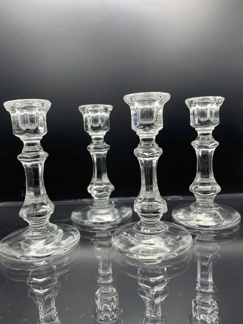 Westmoreland Toy Candlesticks #1005 Glow