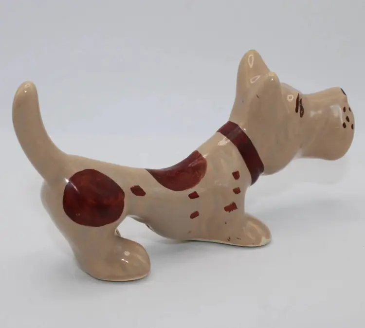 Vintage Scottish Terrier Ceramic Dog Figurine