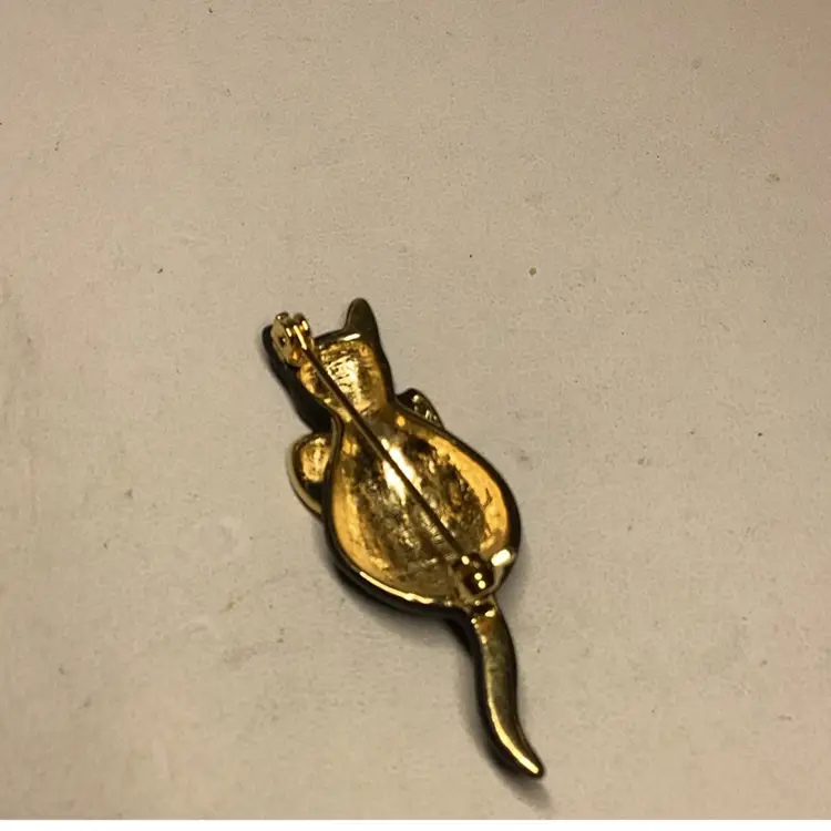 Black Cat Brooch 2”