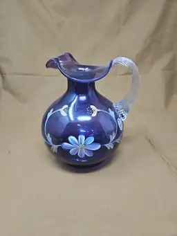 Fenton 1998 Historic Collection Pitcher 3265 N4 #1968/2950