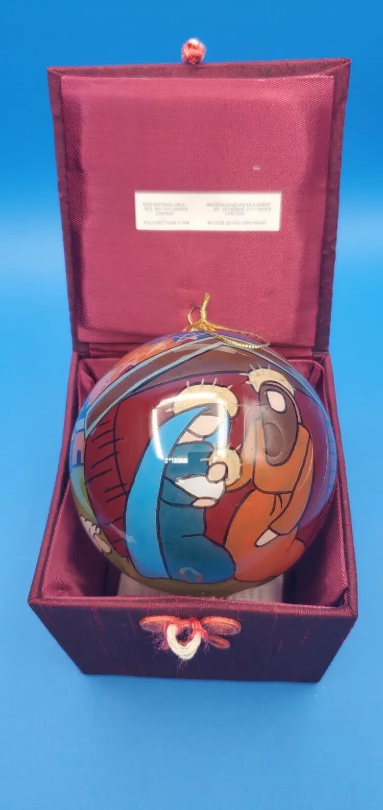 Li Bien Nativity Ornament in Original Box