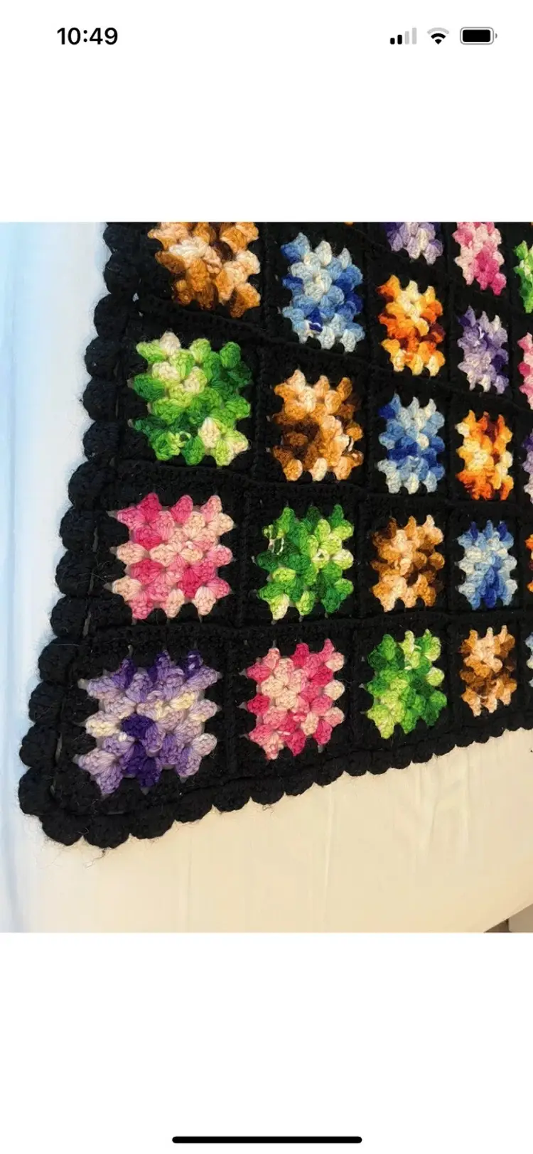 Crochet Granny Square Blanket