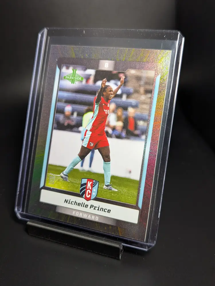 2025 Parkside NWSL Vol 1 Shimmer /100 Michelle Prince KC Current