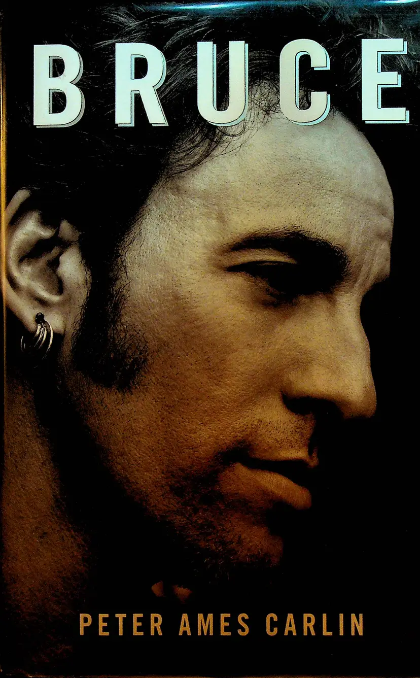 Bruce Springsteen by Peter Ames Carlin HC DJ Book
