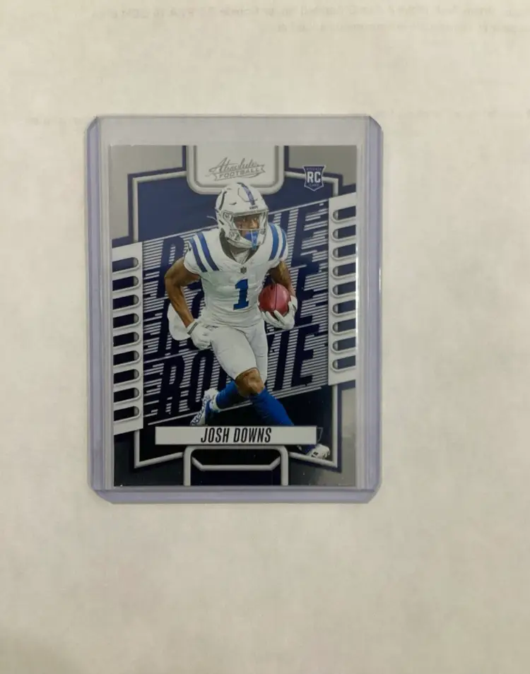 2023 Absolute Football Josh Downs RC #128 Indianapolis Colts