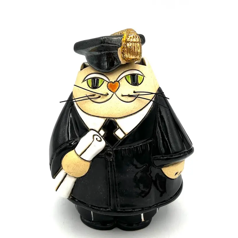 015. Rinconada De Rosa Cat Graduate Signed By Olga 🐱🎓