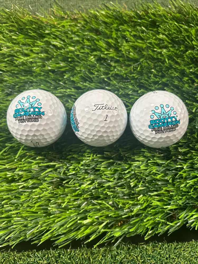 SCOTTY CAMERON LOGO PROV1 GOLF BALL 1 sleeve 3 balls