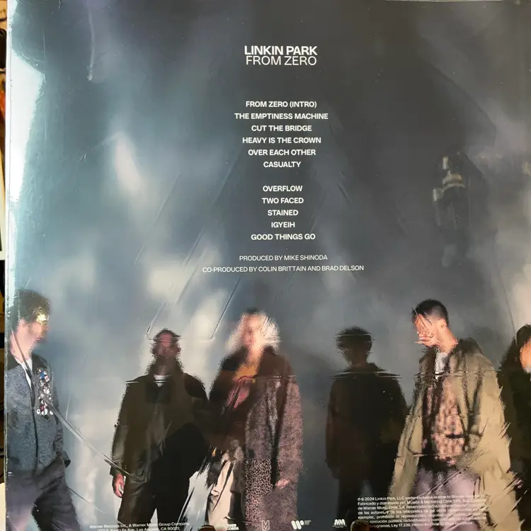 Linkin Park: From Zero Turquoise Vinyl LP Sealed