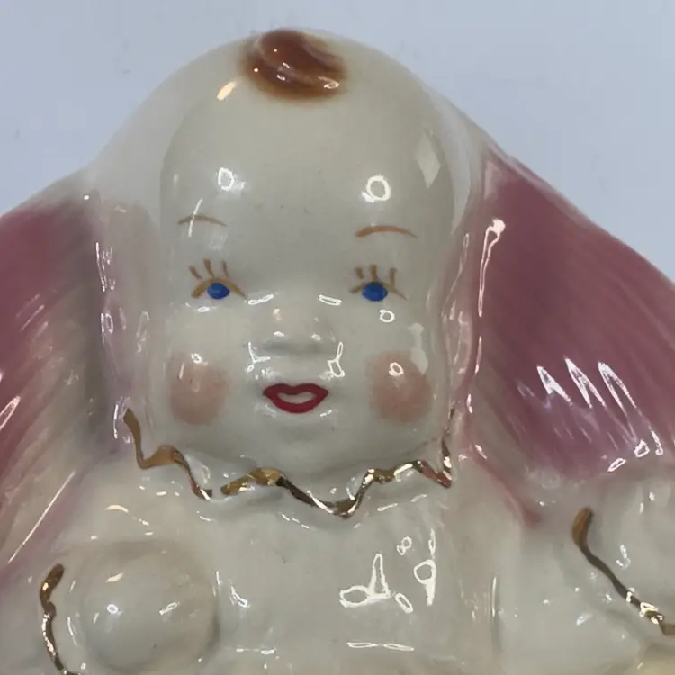 #1126 Vintage, Shawnee Pottery, USA,Baby Girl, Planter, Vase, #265