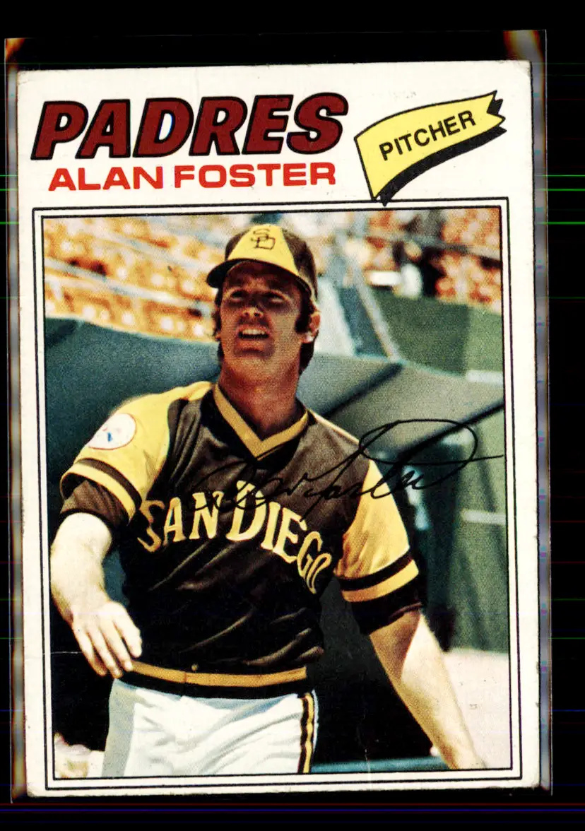 Alan Foster 1977 Topps #108 - (144) - San Diego Padres