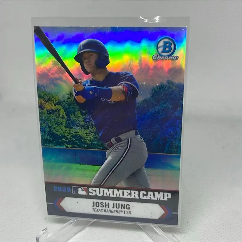 2020 bowman chrome summer camp josh jung Texas Rangers