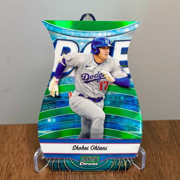 Shohei Ohtani (Los Angeles Dodgers) 2024 Stadium Club Triumvirates /50
