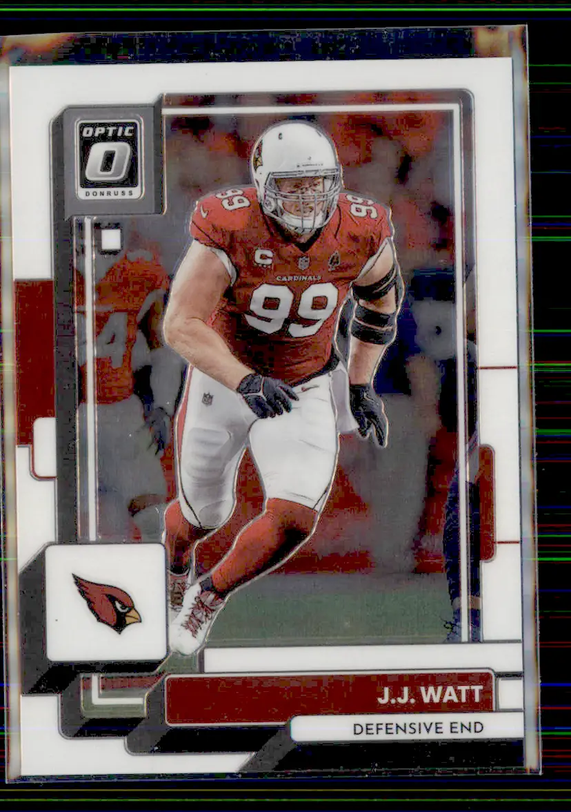 J.J. Watt 2022 Donruss Optic #4 - Arizona Cardinals - (130-64)