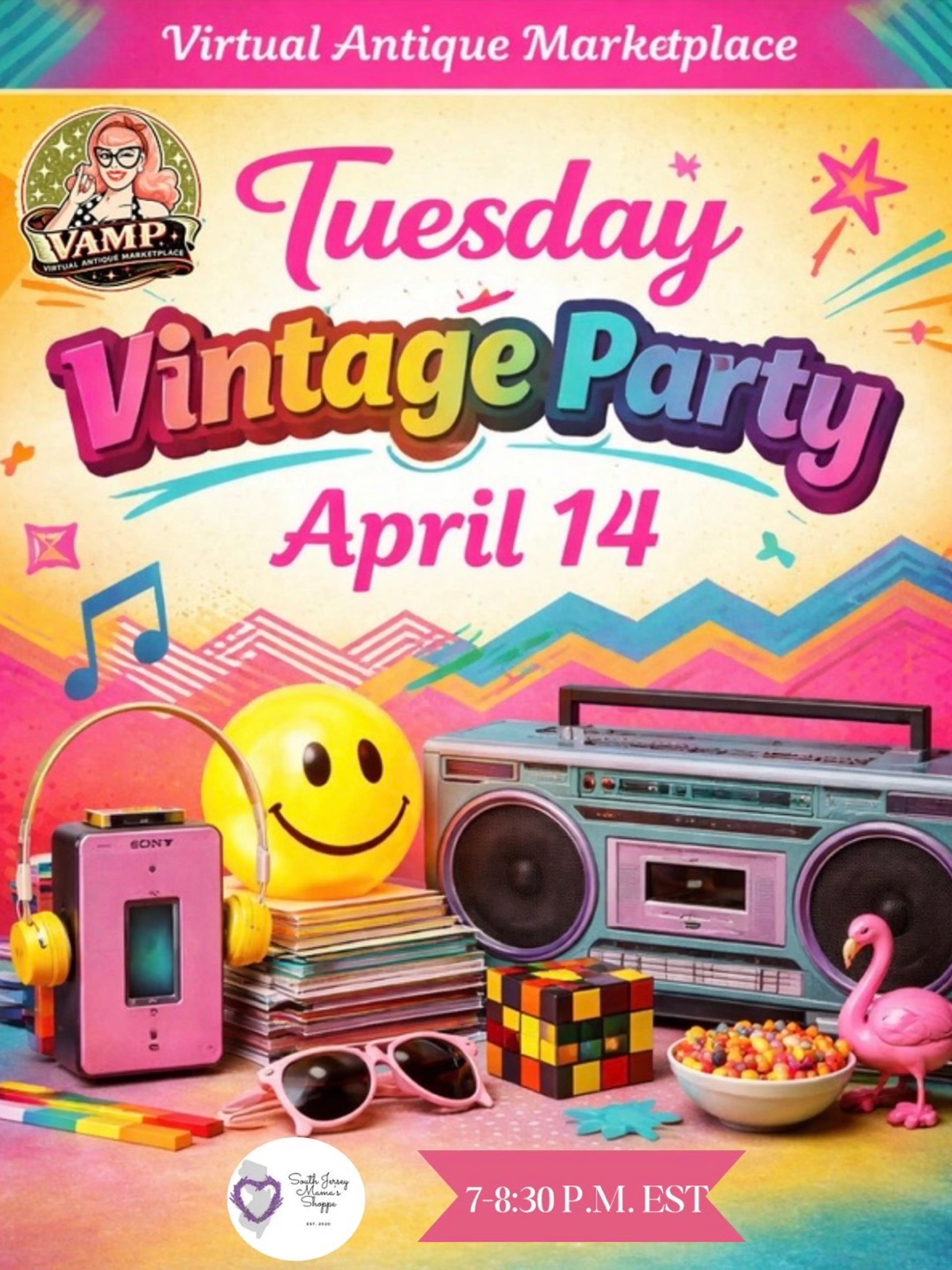 VAMP Tuesday Vintage Party Featuring Mostly Jewelry 