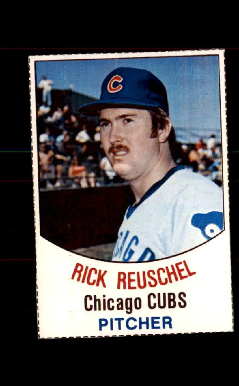 1977 Hostess #103 Rick Reuschel - (pk1) - Chicago Cubs