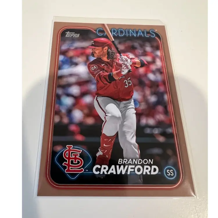 Brandon Crawford Topps Gold /2024 St. Louis Cardinals