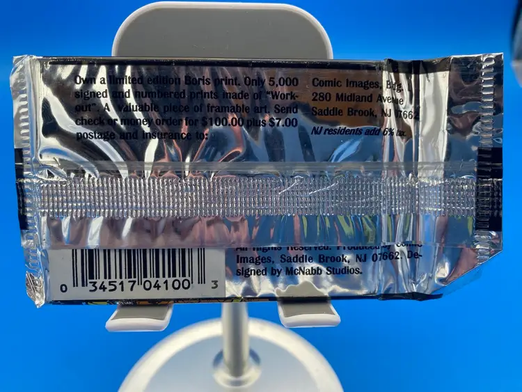 Melting Pot All-Chromium Collection 7 Trading Card Pack - Sealed 1993