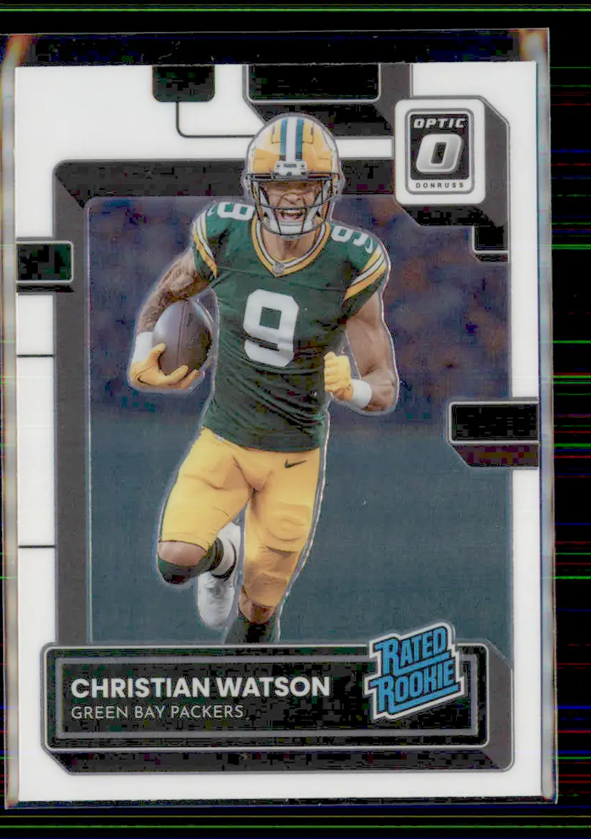 Christian Watson 2022 Donruss Optic #219 - Green Bay Packers - (130-243)