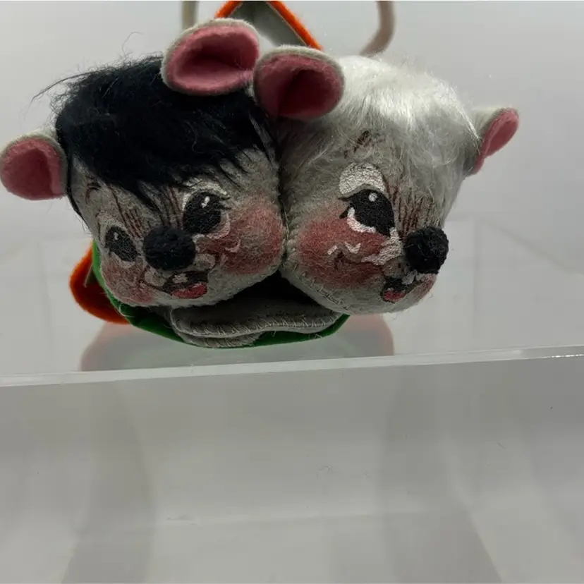 Annalee Two Mice Dolls Camping In A Tent