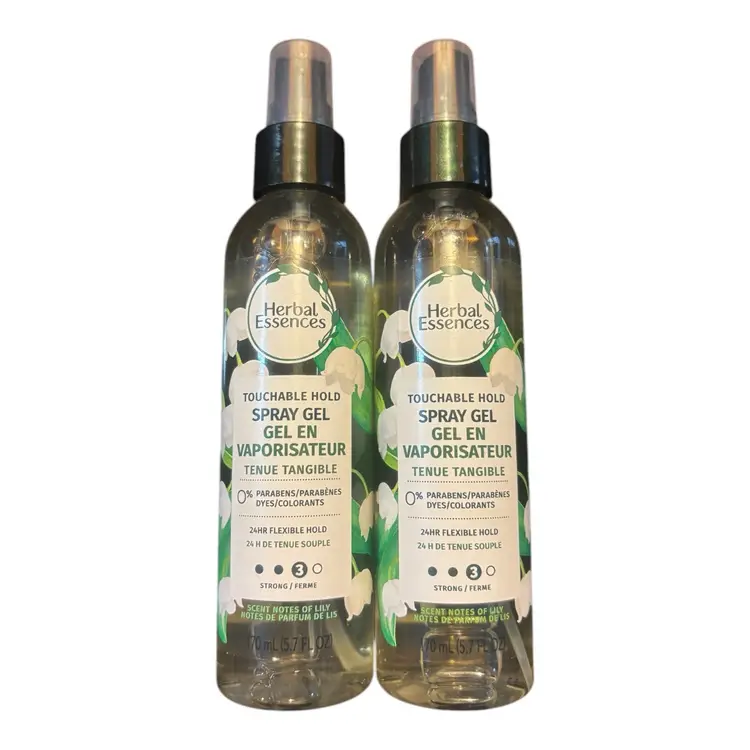 Herbal Essences Touchable Hold Spray Gel  (2 Bottles)