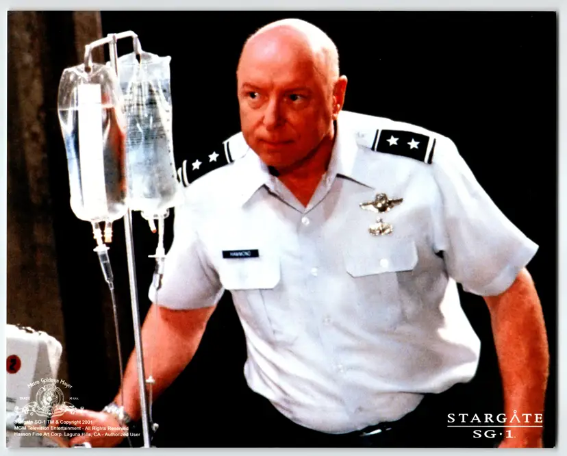 Stargate SG-1 Don S Davis as General Hammond 2001 Original Photo 8" x 10" Sci-Fi
