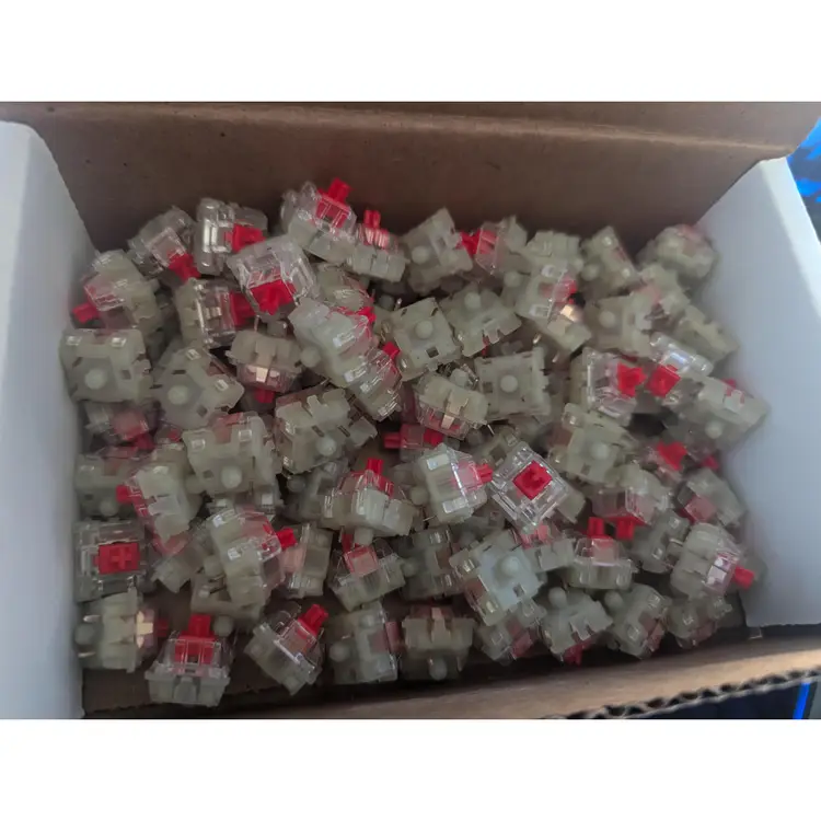 104 Cherry MX Red RGB switches
