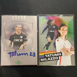 Tatumn Milazzo Lot - Paramount Auto 5/25 - 2023 Parkside Pride /50 - Chicago Red Stars
