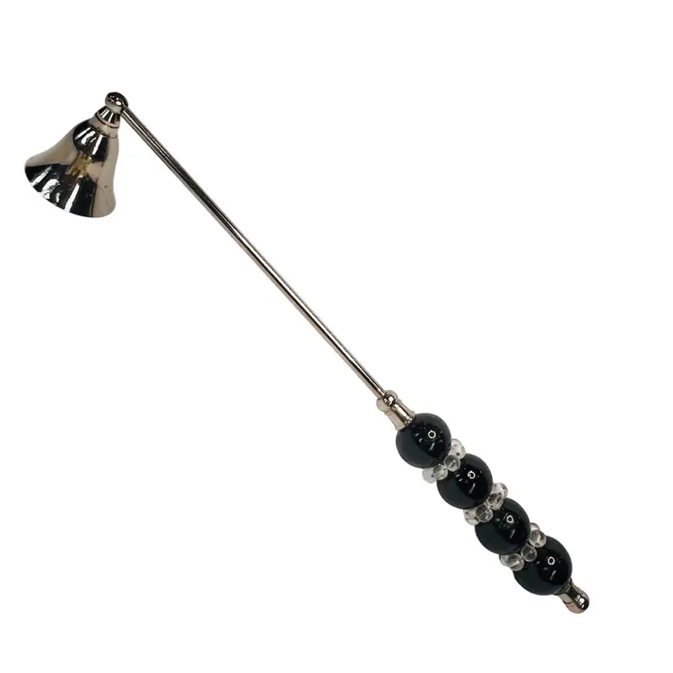 Candle Snuffer Amethyst Glass Beads Decorative Candle Accessory