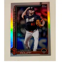 Landen Roupp Rainbow Foil San Francisco Giants