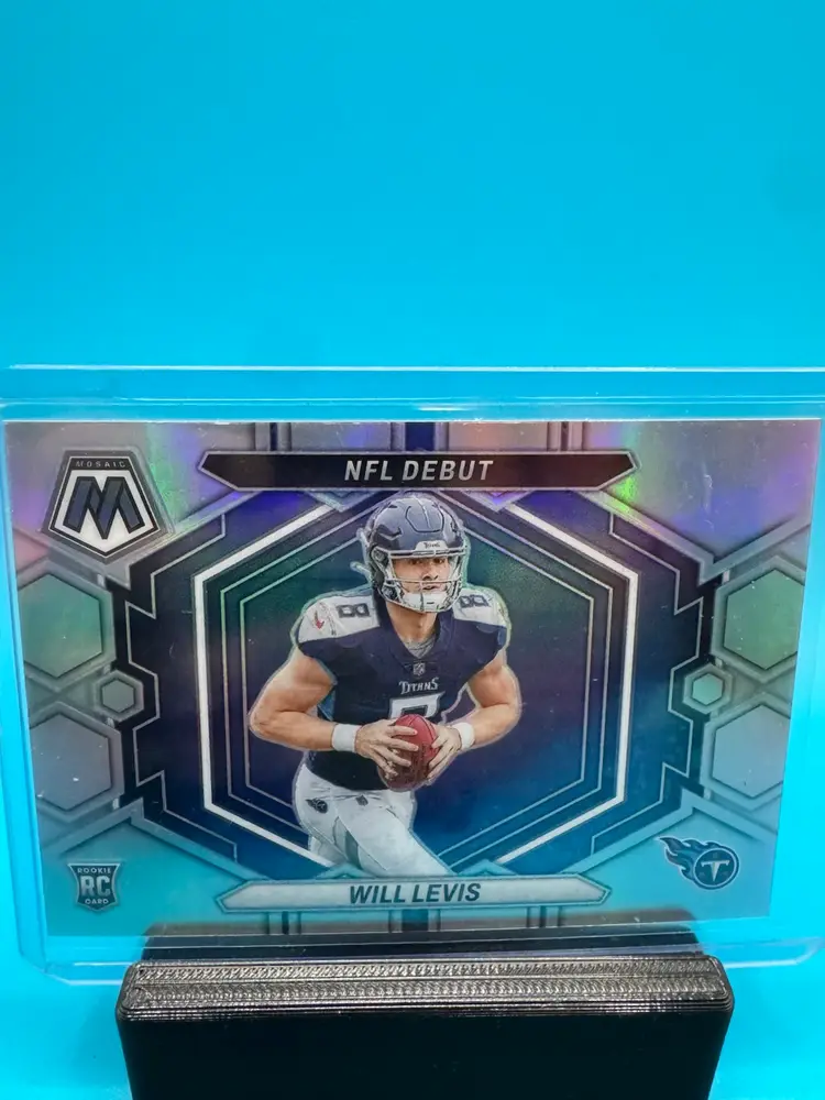 Will Levis Mosaic NFL Debut Prizm Silver RC Tennessee Titans