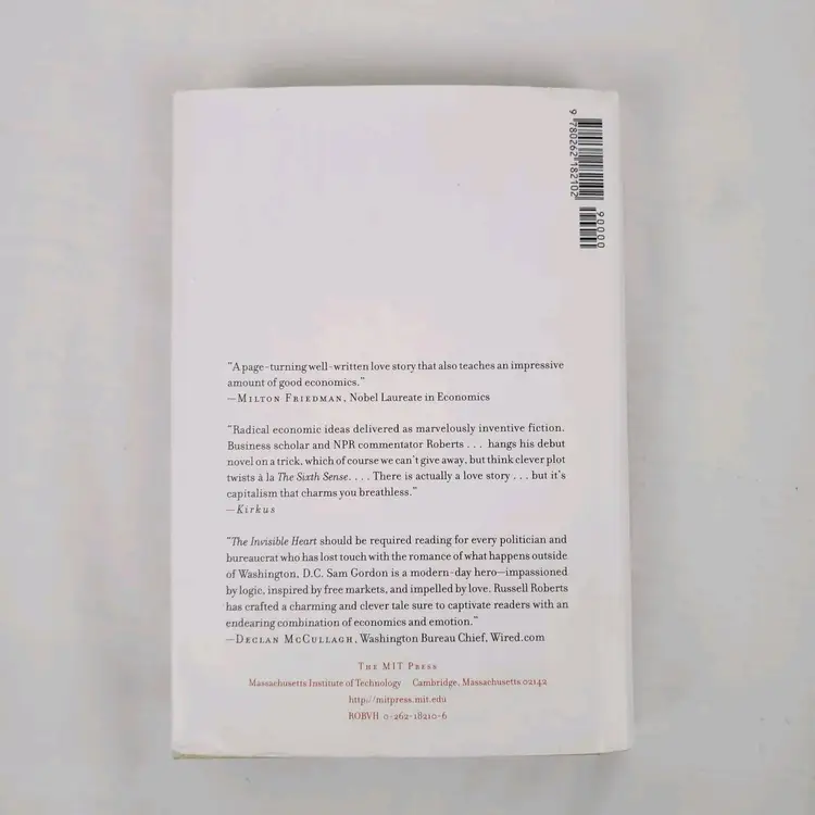 The Invisible Heart : An Economic Romance by Russell Roberts (2001, Hardcover)