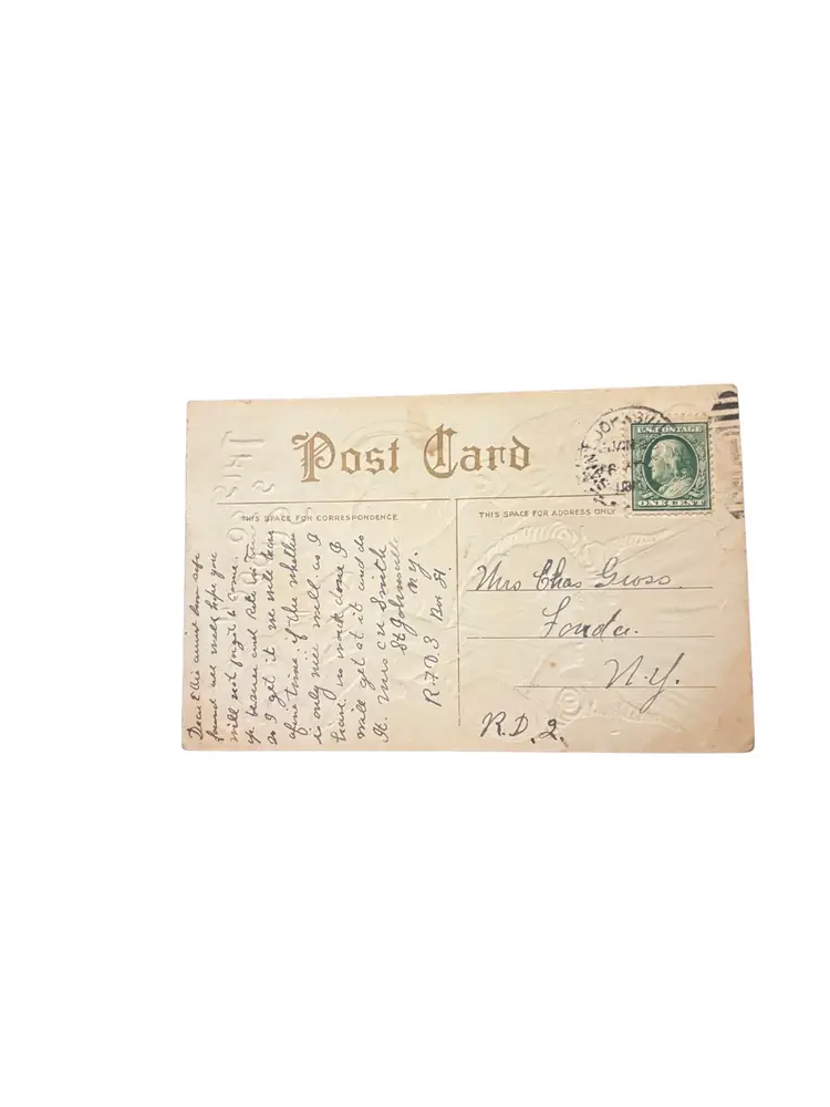 Antique Comedic Romance Postcard 'This Is So Sudden' Edwardian Couple Vinegar