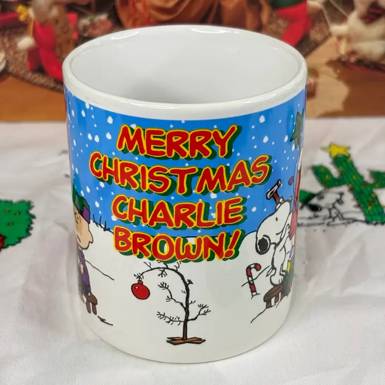 “Merry Christmas Charlie Brown” Mug