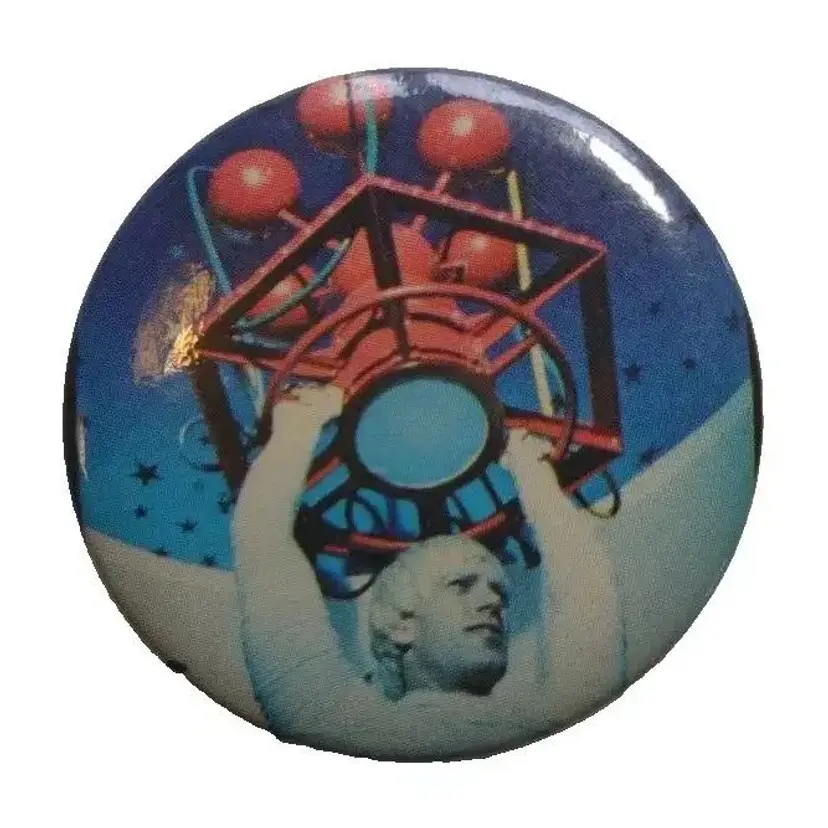 Rocky Horror Picture Show Licensed Button Badge Pin 1983 Halloween Vintage Retro