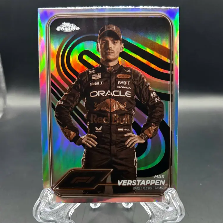 Max Verstappen 2024 Topps Chrome Sepia F1