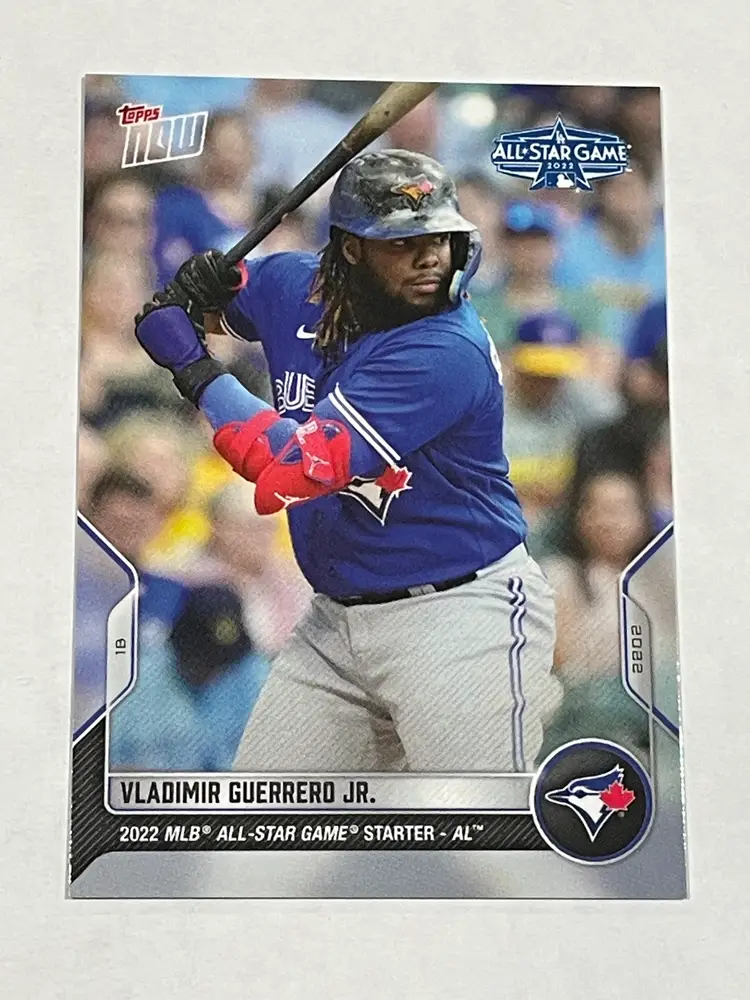 2022 Topps Now MLB All-Star Game Baseball #ASG-3 - Vladimir Guerrero Jr. - Toronto Blue Jays