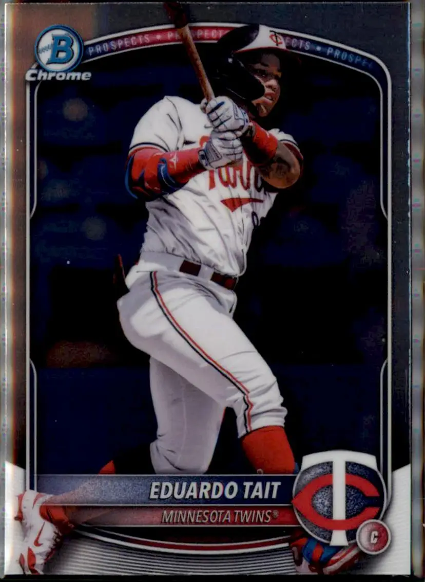 2025 Bowman Draft #BDC-39 Eduardo Tait Chrome - (138) - Minnesota Twins