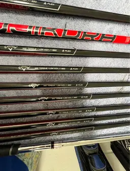 Men RH Callaway RAZR X golf club set with Callaway stand bag and ram putter