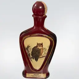The Horned Owl Jim Beam Decanter 1980’s