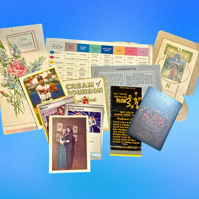 #4 Vintage/Antique Junk Journal Craft Ephemera Lot