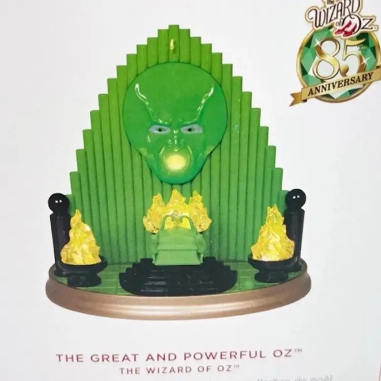 2024 Hallmark Wizard Of Oz The Great & Powerful Ornament *REQUIRES Power Cord